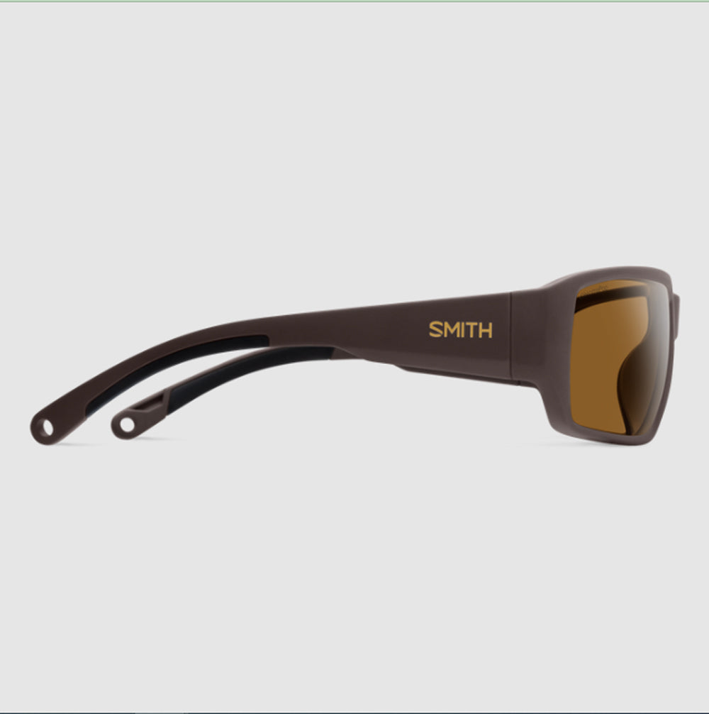 Smith Hookset Polarized Sunglasses M MSP Brown