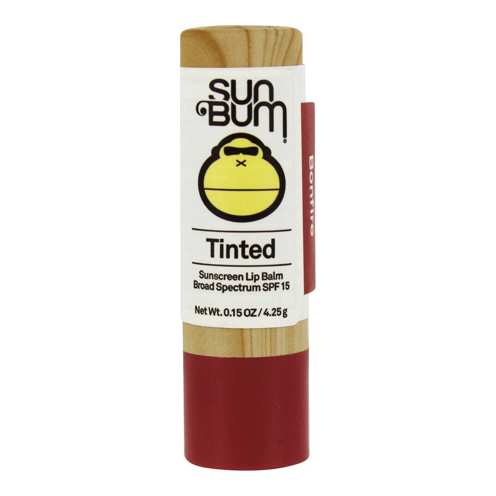 Sun Bum Tinted Sunscreen SPF15 Lip Balm Bonfire 0.15