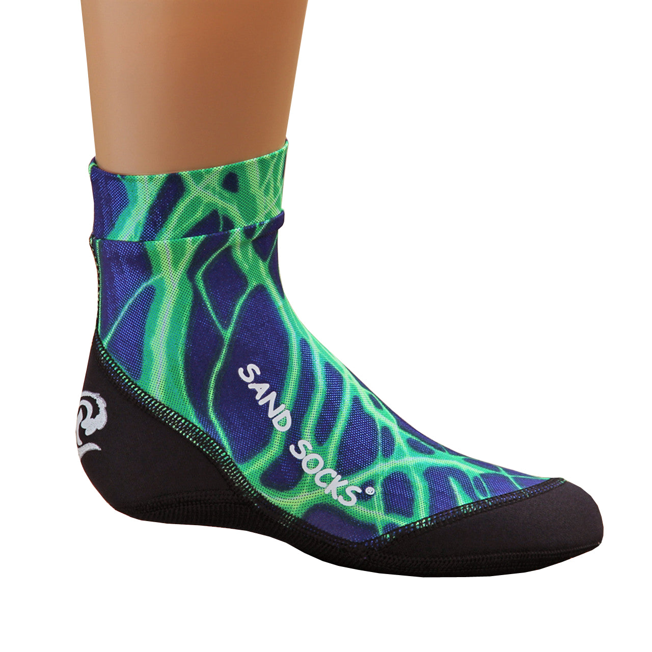 Sand Socks GreenLightning ToddlerXL
