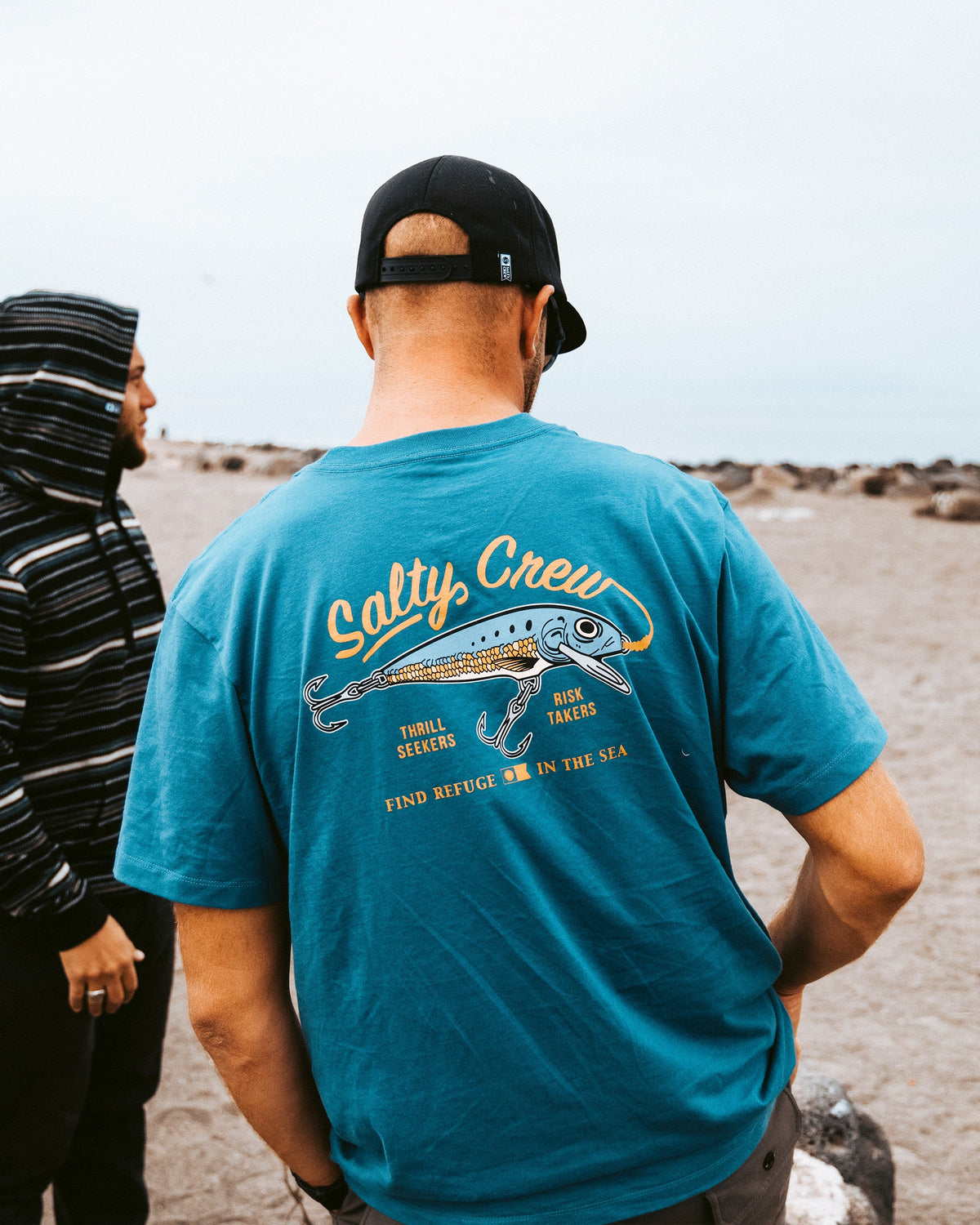 Salty Crew Decoy SS Tee Slate L
