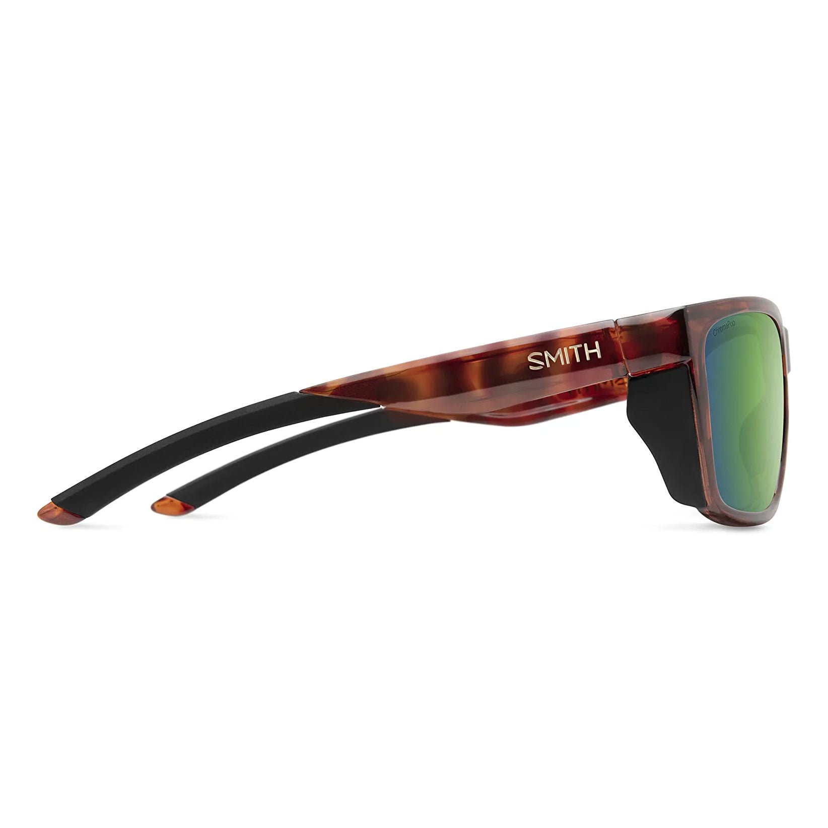 Smith Longfin Polarized Sunglasses Tortoise GreenMirror ChromapopGlass