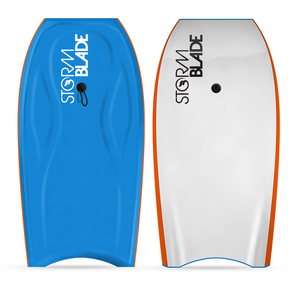 Storm Blade Progressive Bodyboard Azure Blue-Yellow 36in