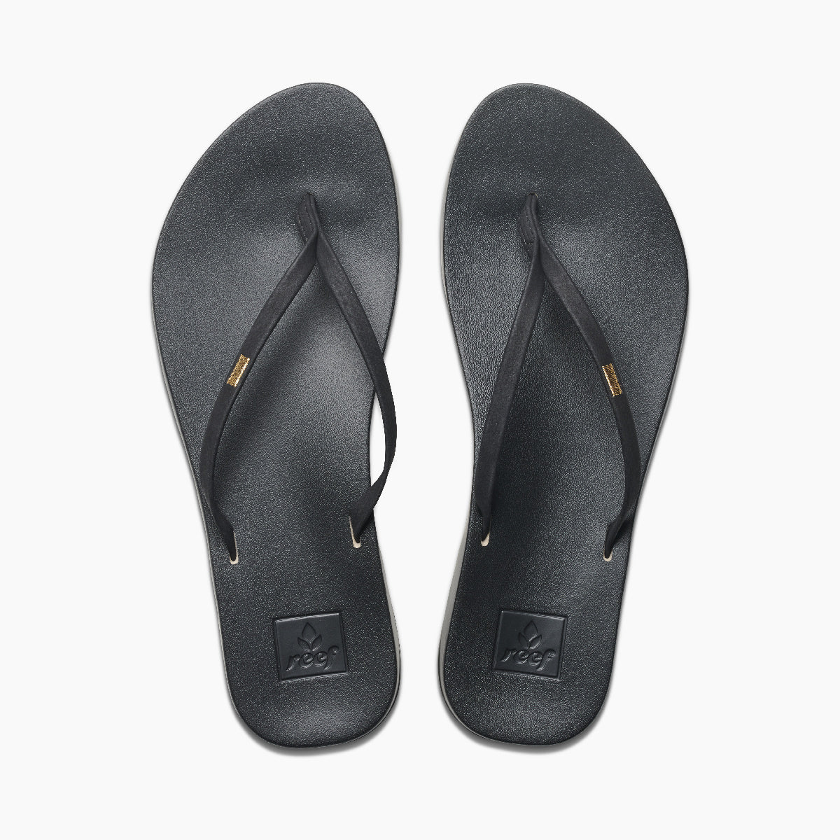 Reef Cushion Slim Womens Sandal Black 8