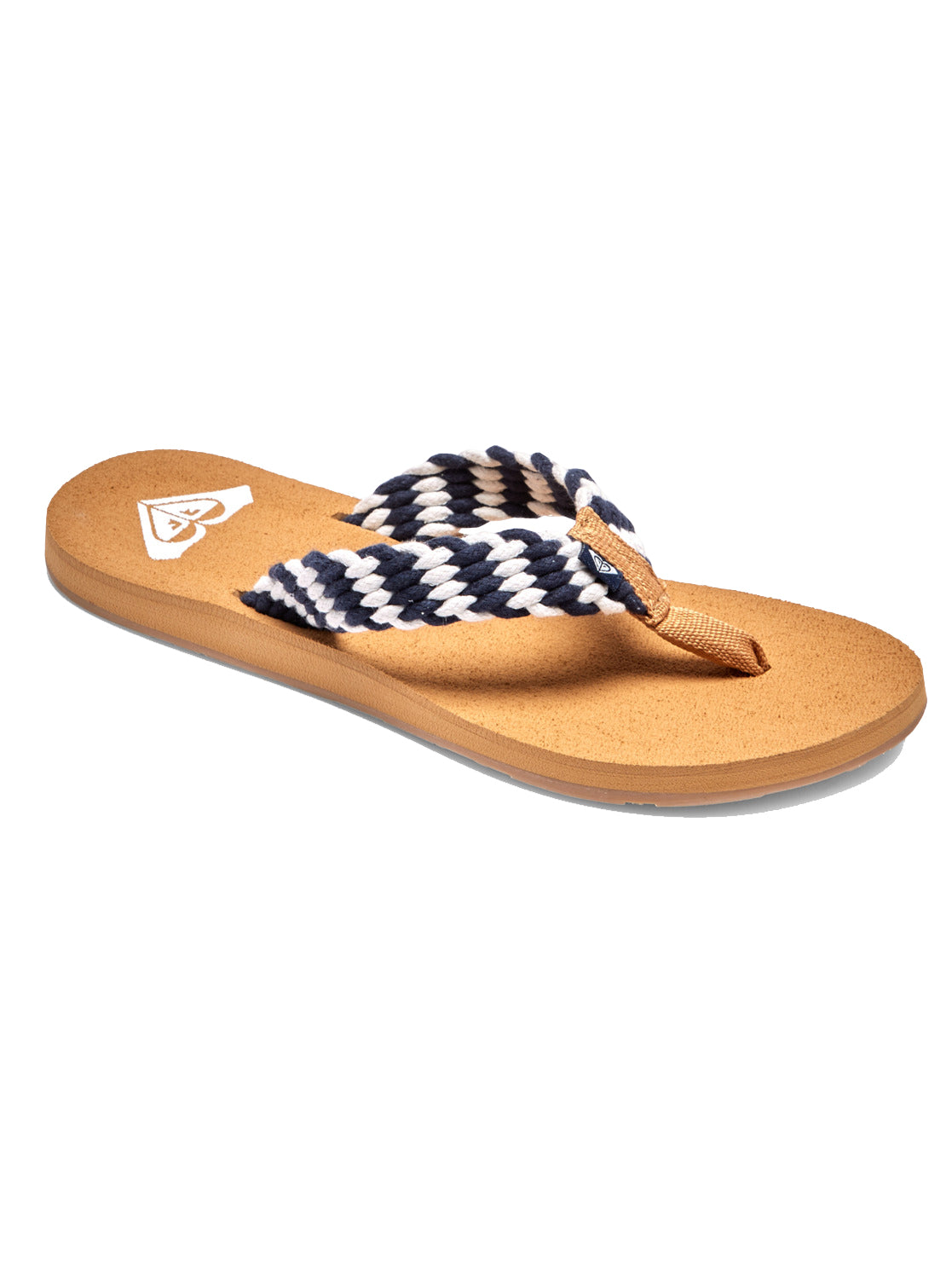 Roxy Porto 3 Womens Sandal NVW-Navy-White 5