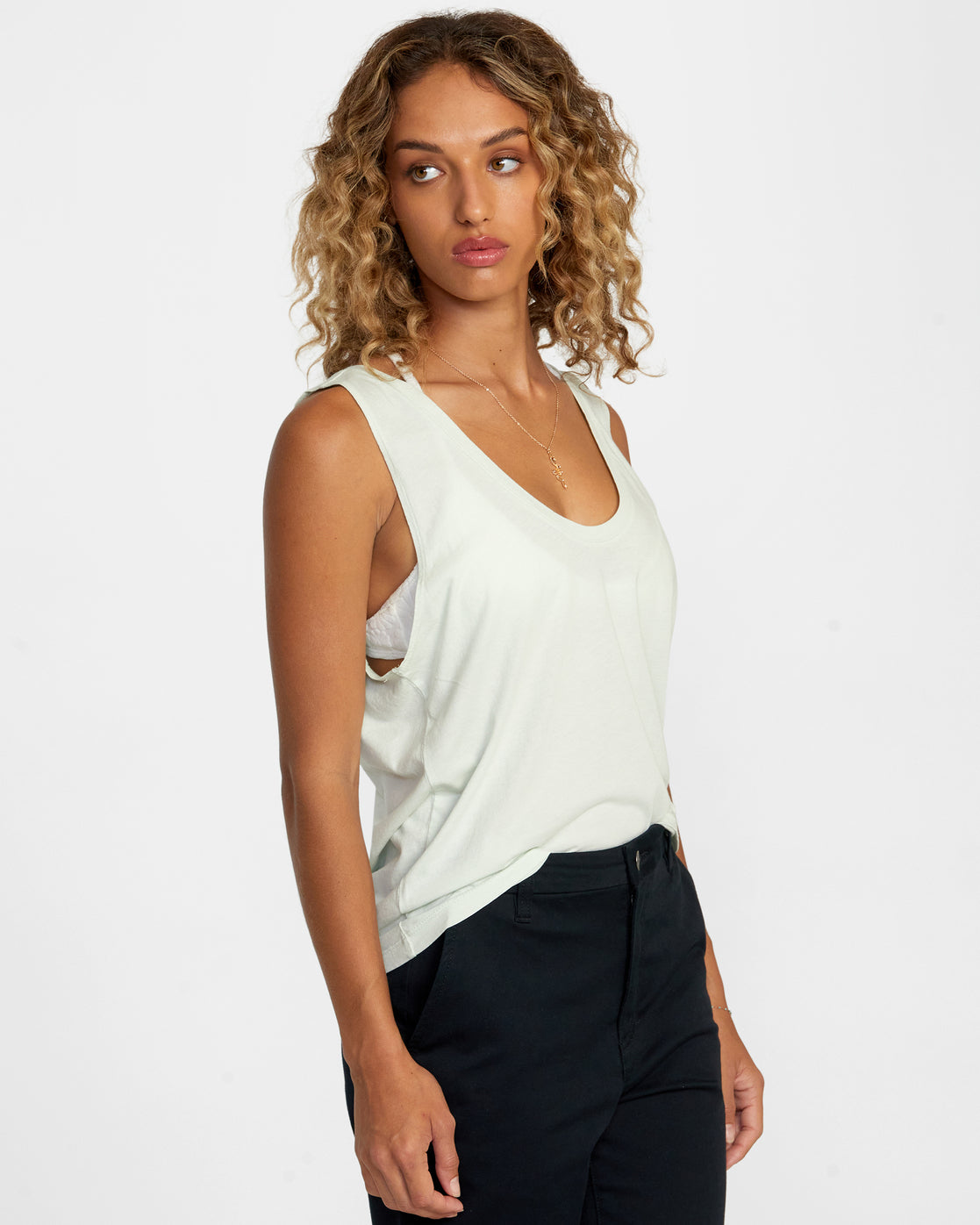 RVCA PTC Minted SS Tee SKY M