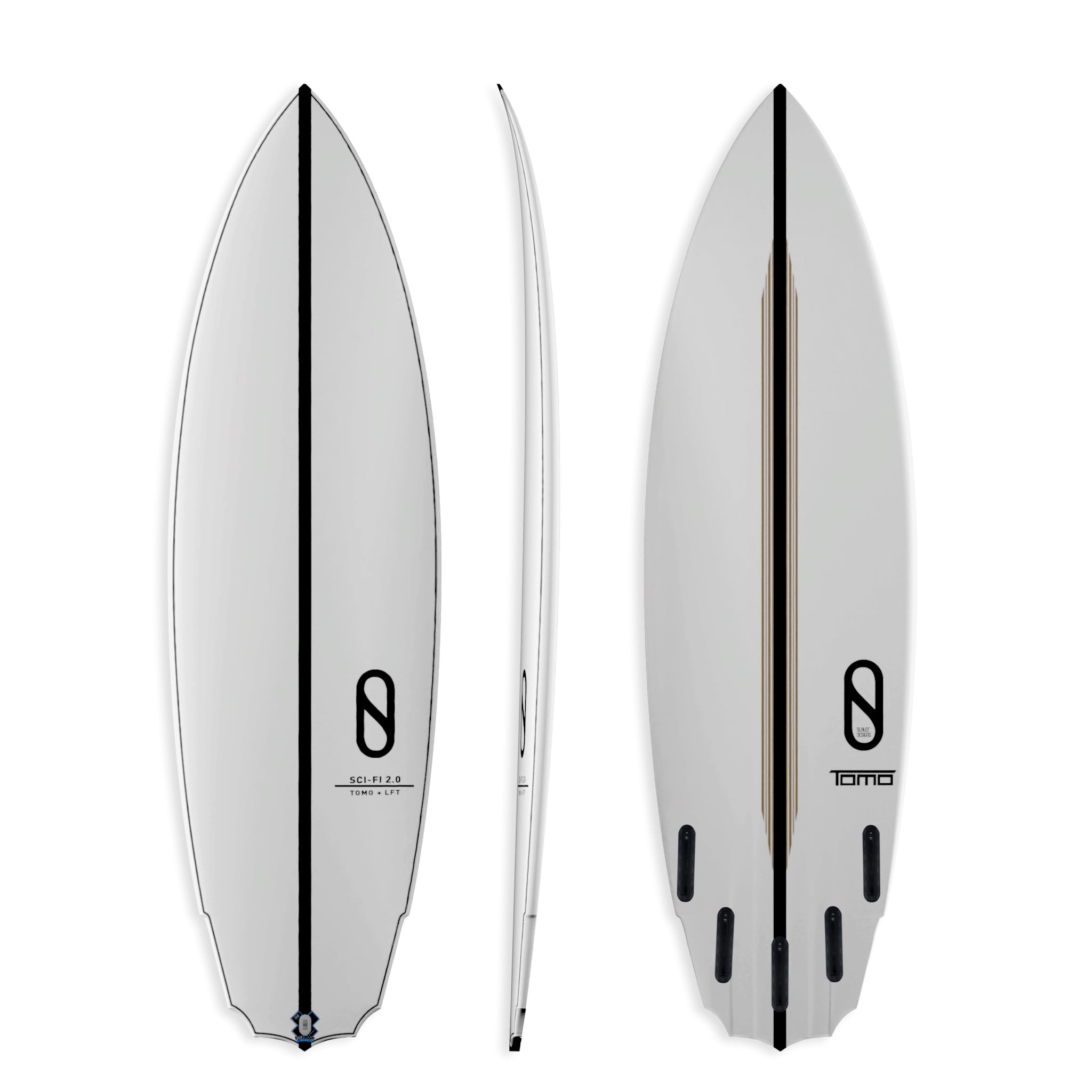 Firewire Surfboards Sci-Fi 2.0 Bat Tail LFT 5ft10in