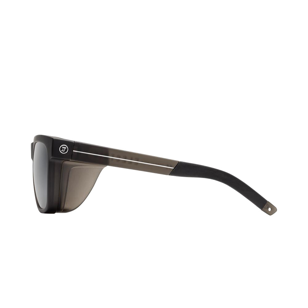 Electric JJF12 Polarized Sunglasses (Includes Cups) DarkSmoke SilverPolarPro Square