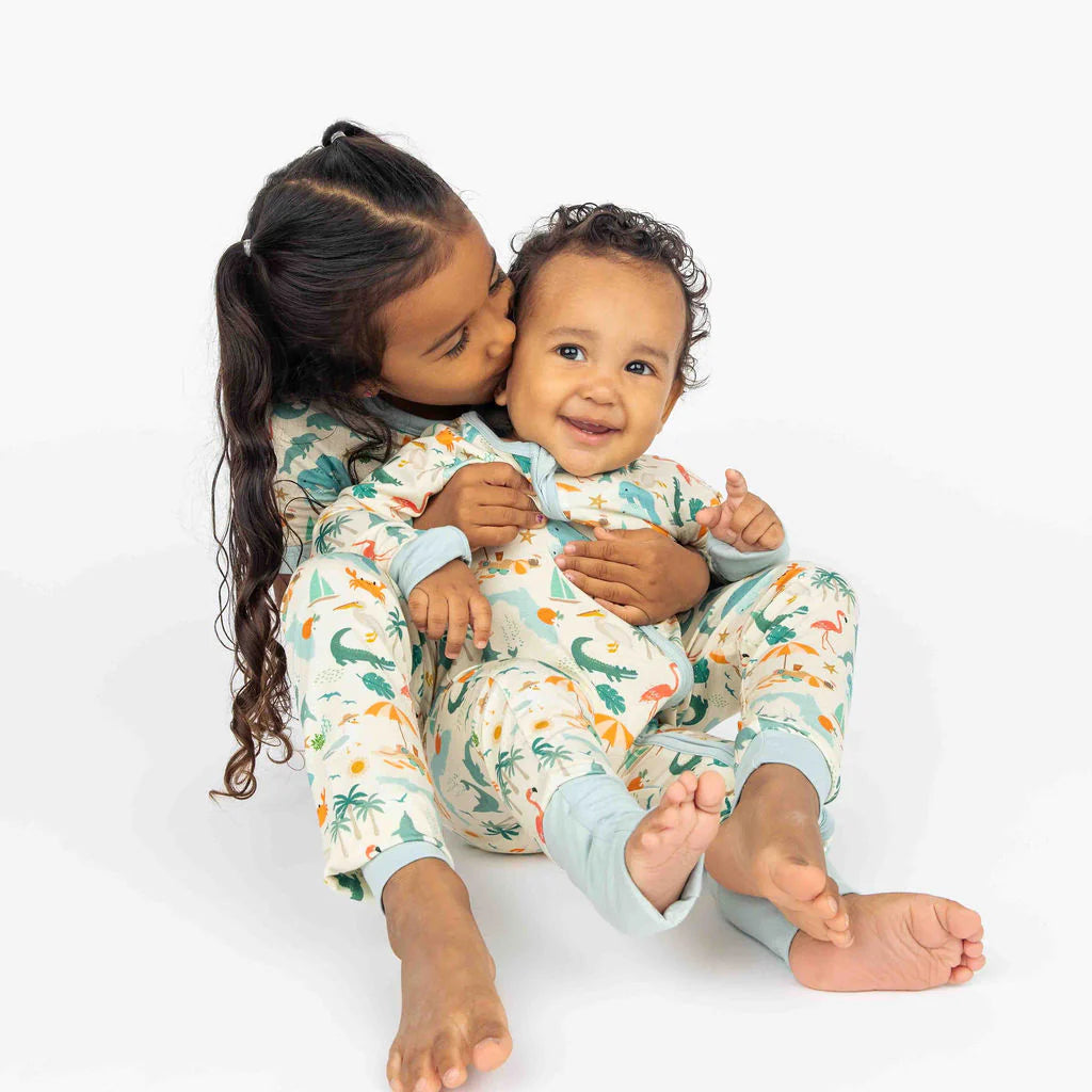 Emerson and Friends Convertible Baby Pajamas EXPLORE-FLORIDA 6-12M