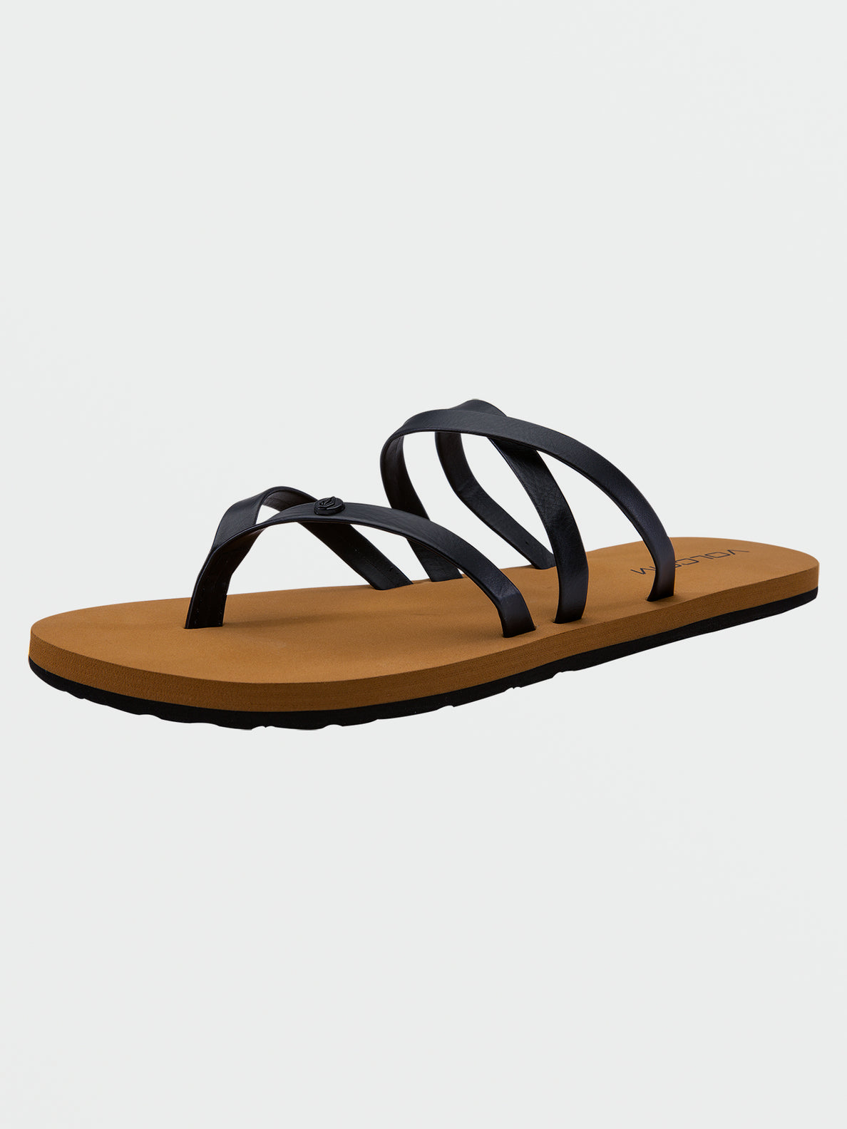 Volcom Easy Breezy 2 Womens Sandal BLK23-Black 5