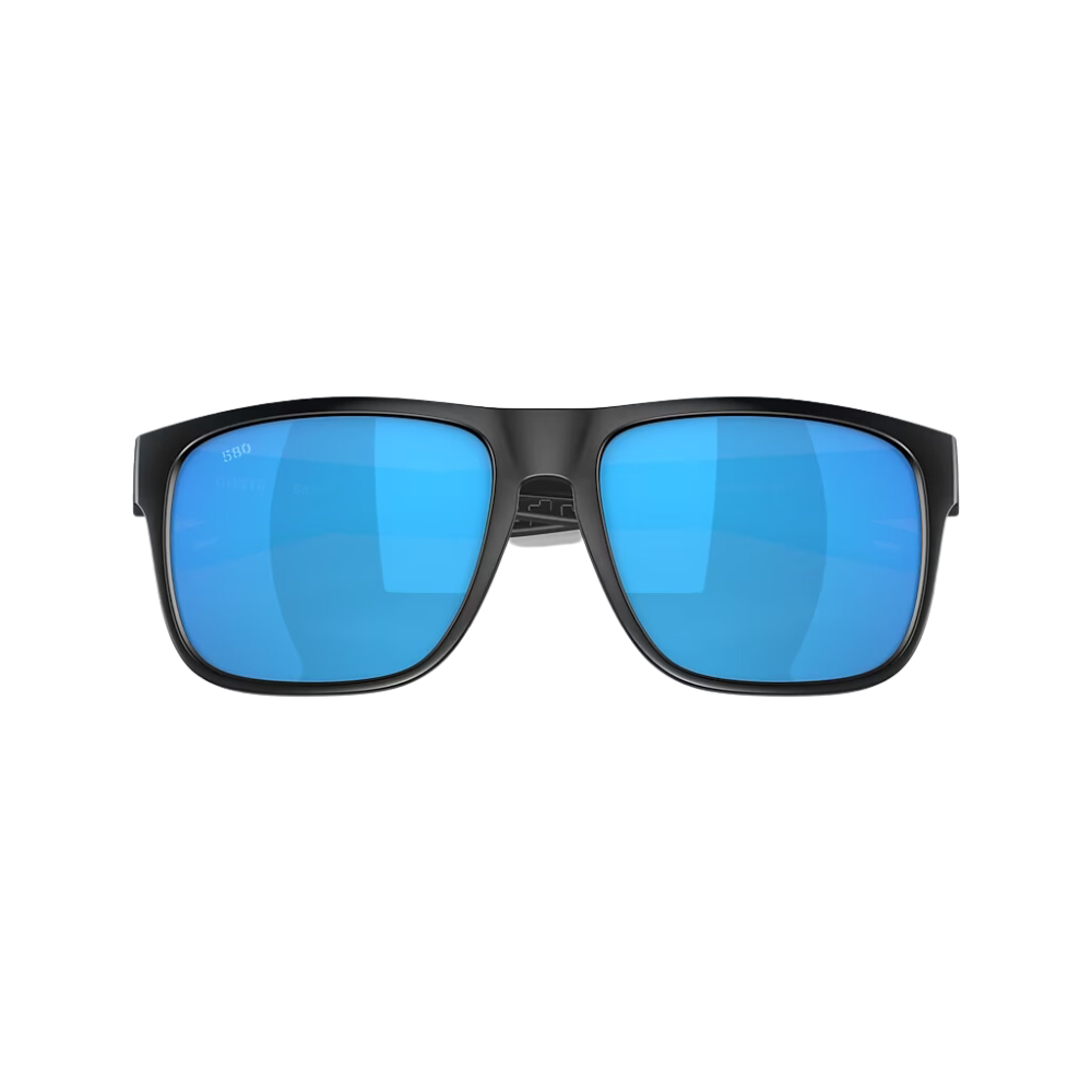 Costa Del Mar Spearo XL Sunglasses MatteBlack BlueMirror 580G