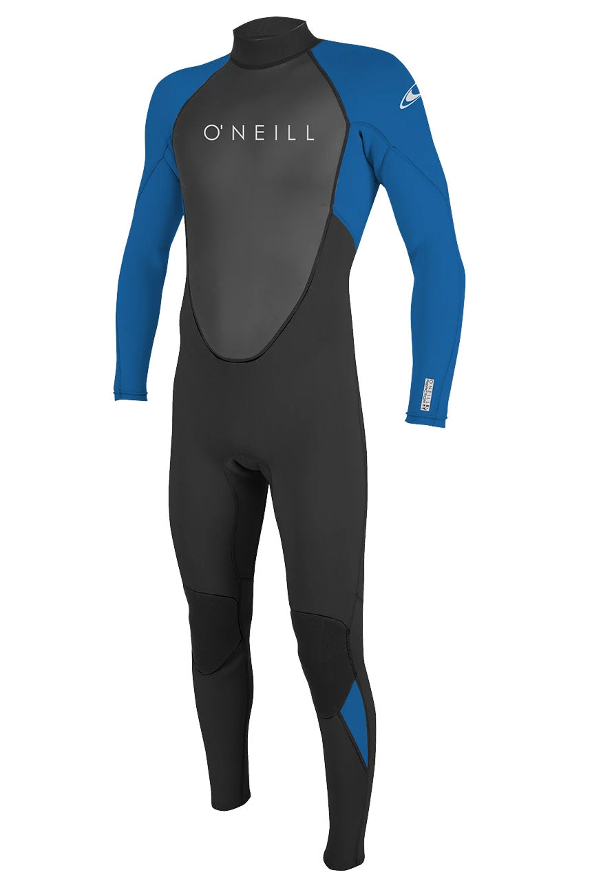 O Neill Reactor-2 2mm Back Zip Youth Fullsuit EJ7-Black-Ocean 16