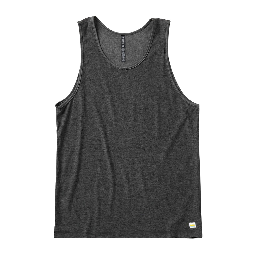 Vuori Strato Tech Tank HCC-Charcoal Heather S