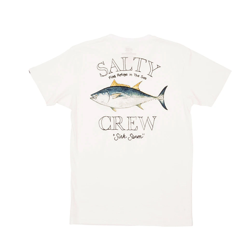 Salty Crew Big Blue Premium SS Tee White M