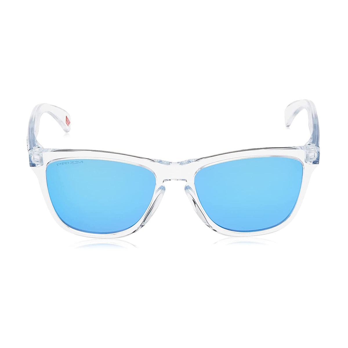 Oakley Frogskins Sunglasses CrystalClear PrizmSapphire Square