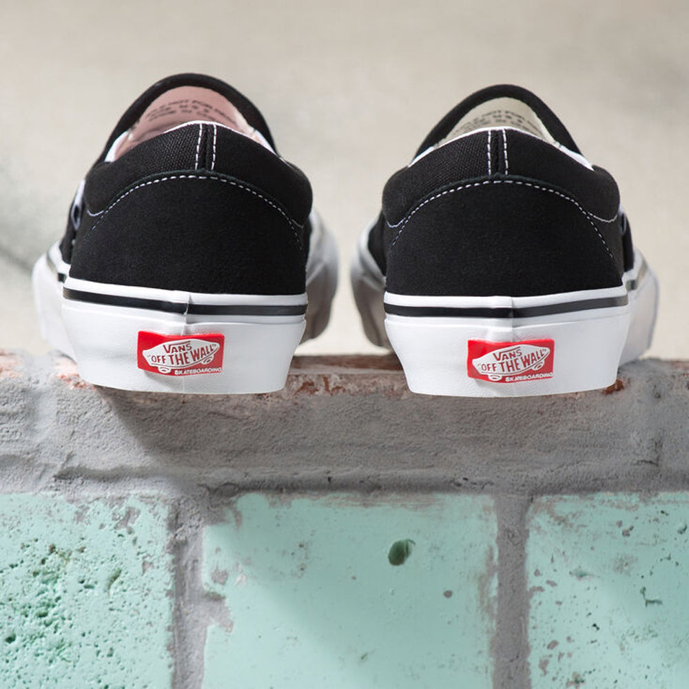 Vans Skate Slip-On BLK/WHT 5