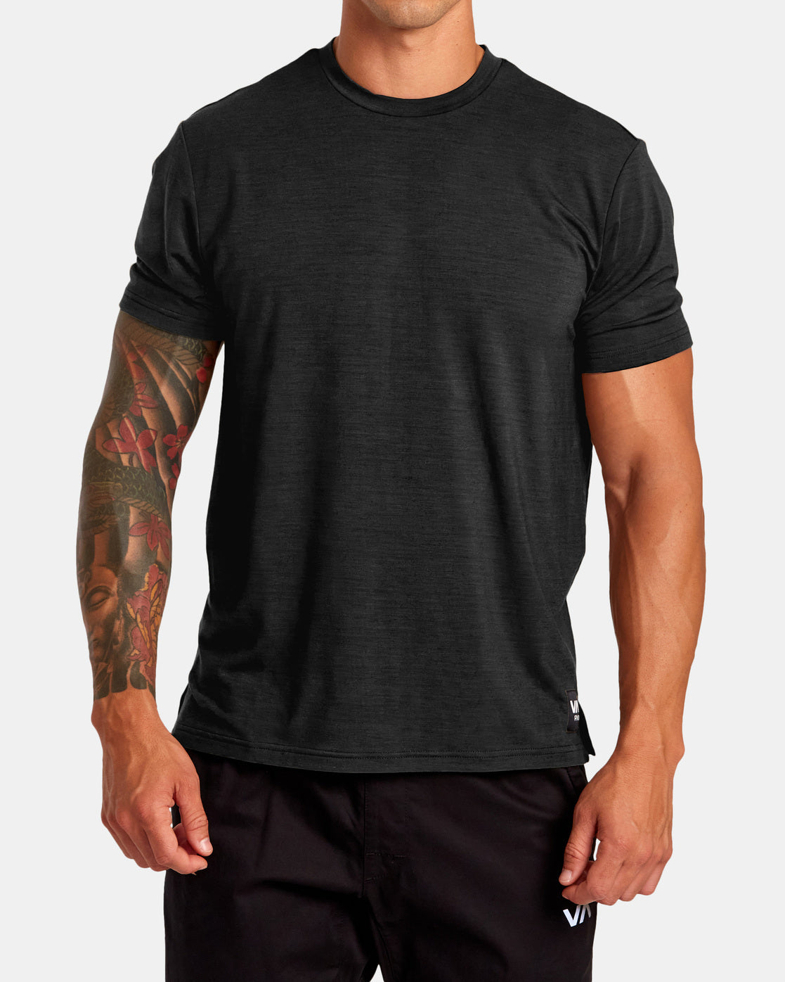 RVCA Balance SS Tee BLK-Black L