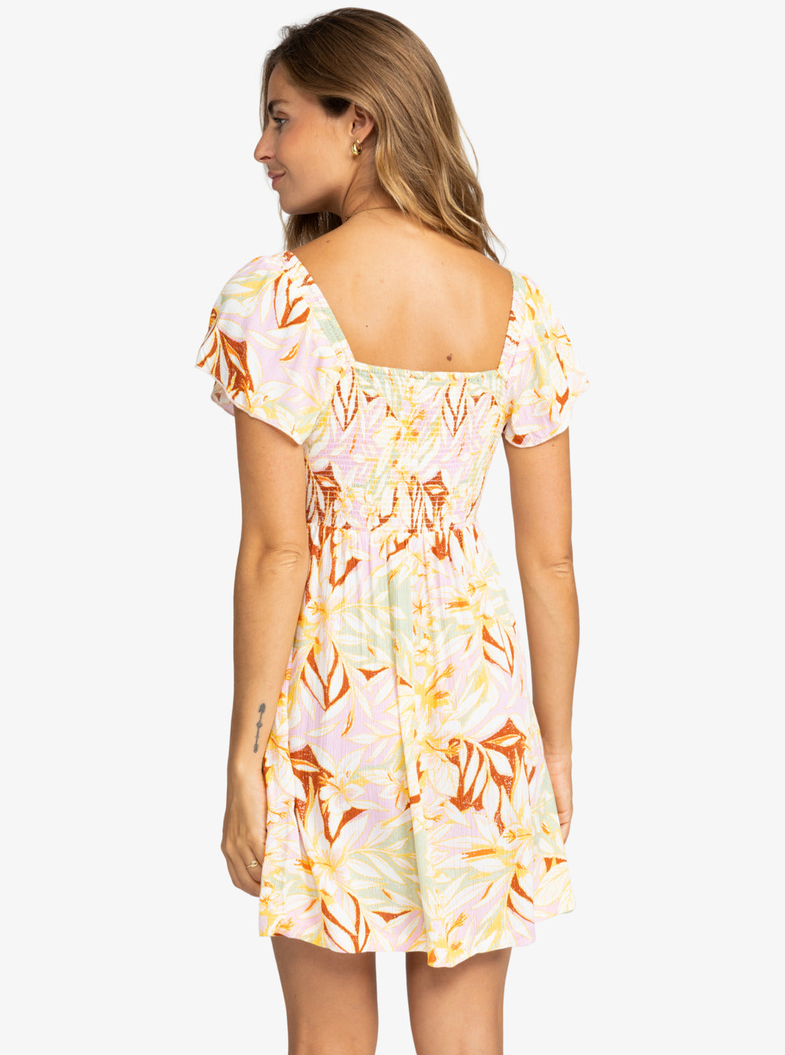 Roxy Oceanview Mini Dress GFK5 XS