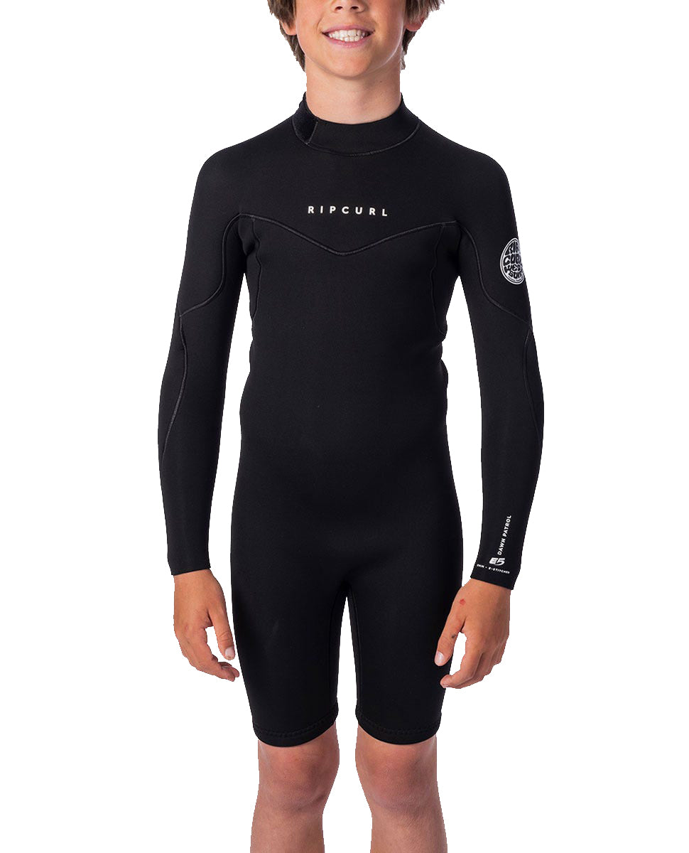 Rip Curl Dawn Patrol 2mm SS Boys Springsuit