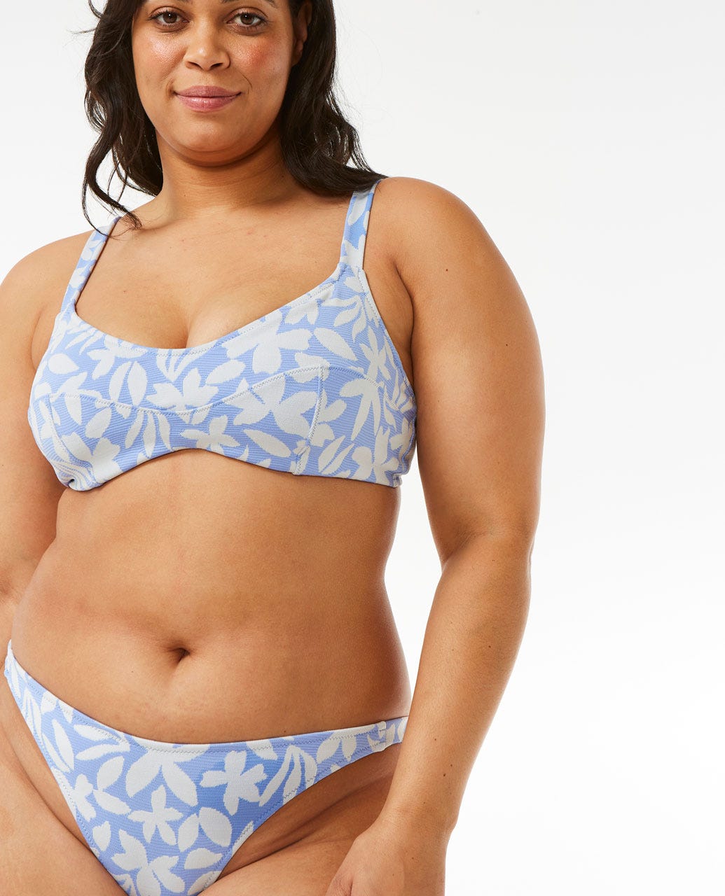 Rip Curl Holiday Tropics D-DD Crop 8962-Mid Blue XXL