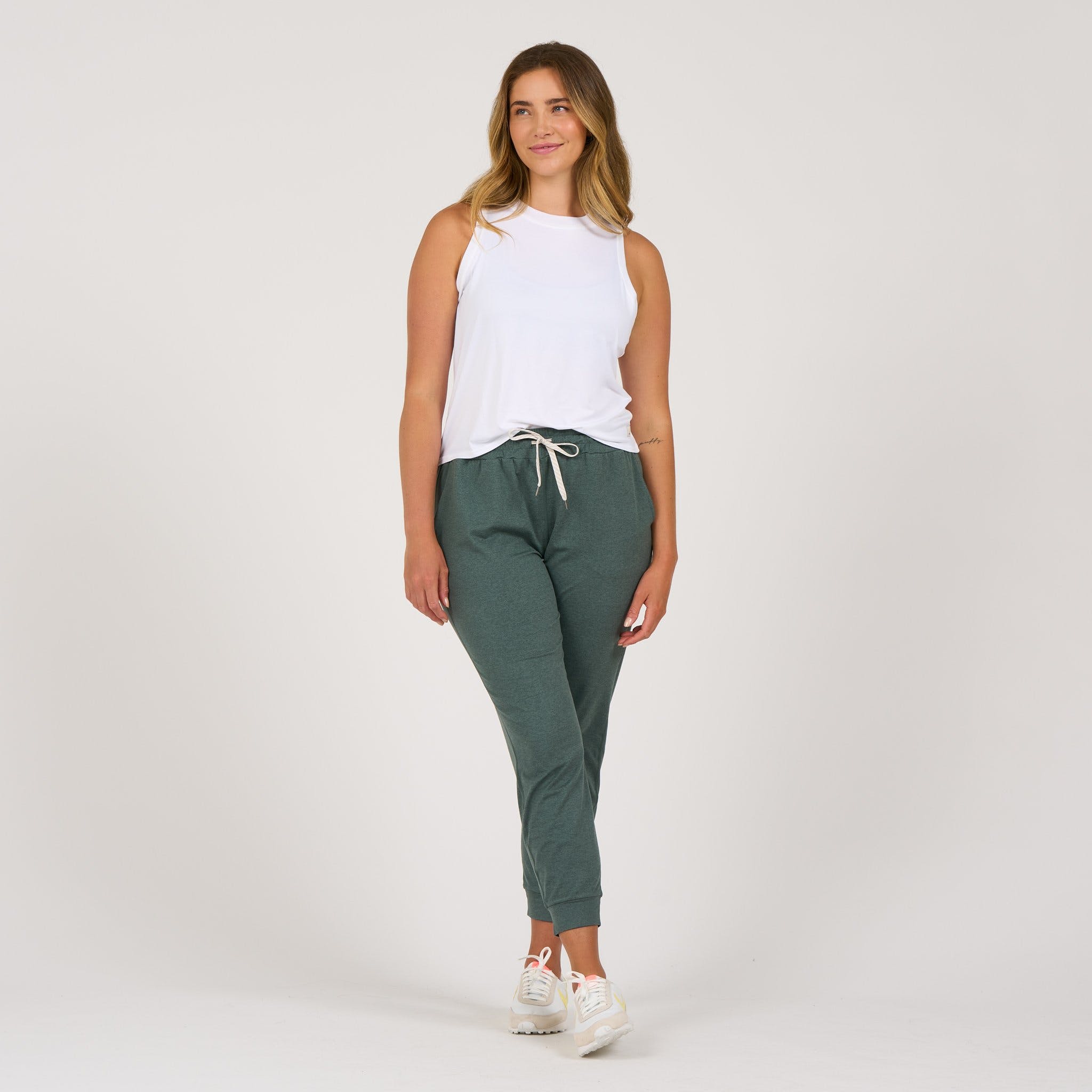 Vuori Womens Energy Top WHT-White S