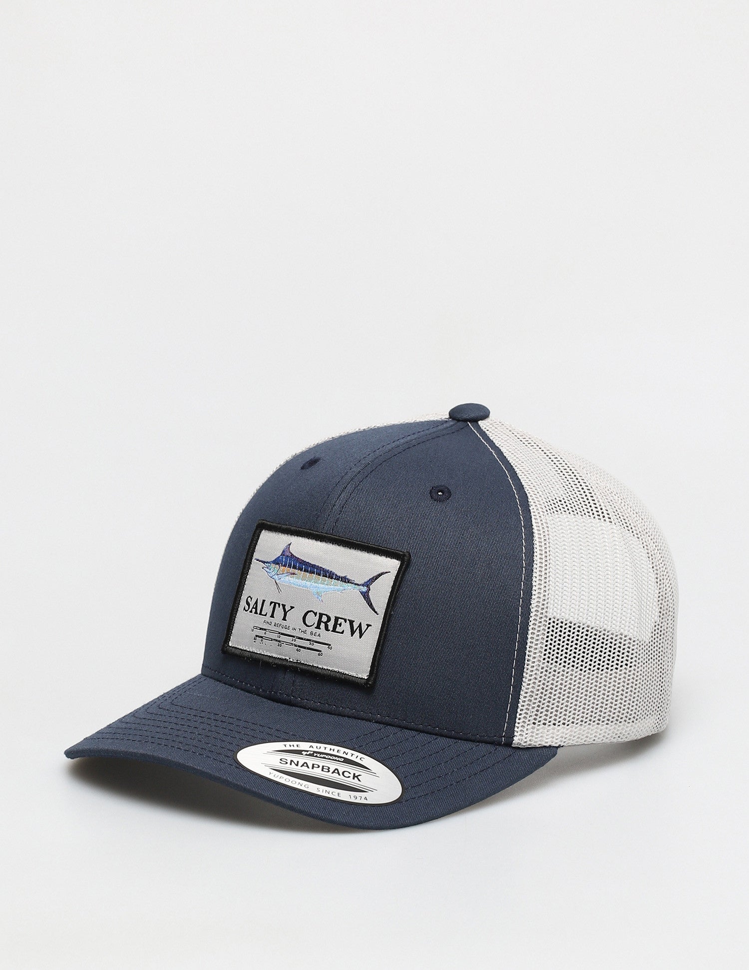 Salty Crew Marlin Mount Trucker Hat Navy/Silver OS