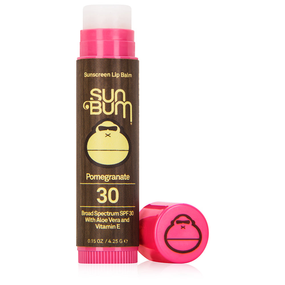 Sun Bum Lip Balm SPF 30 Pomegranate 0.15