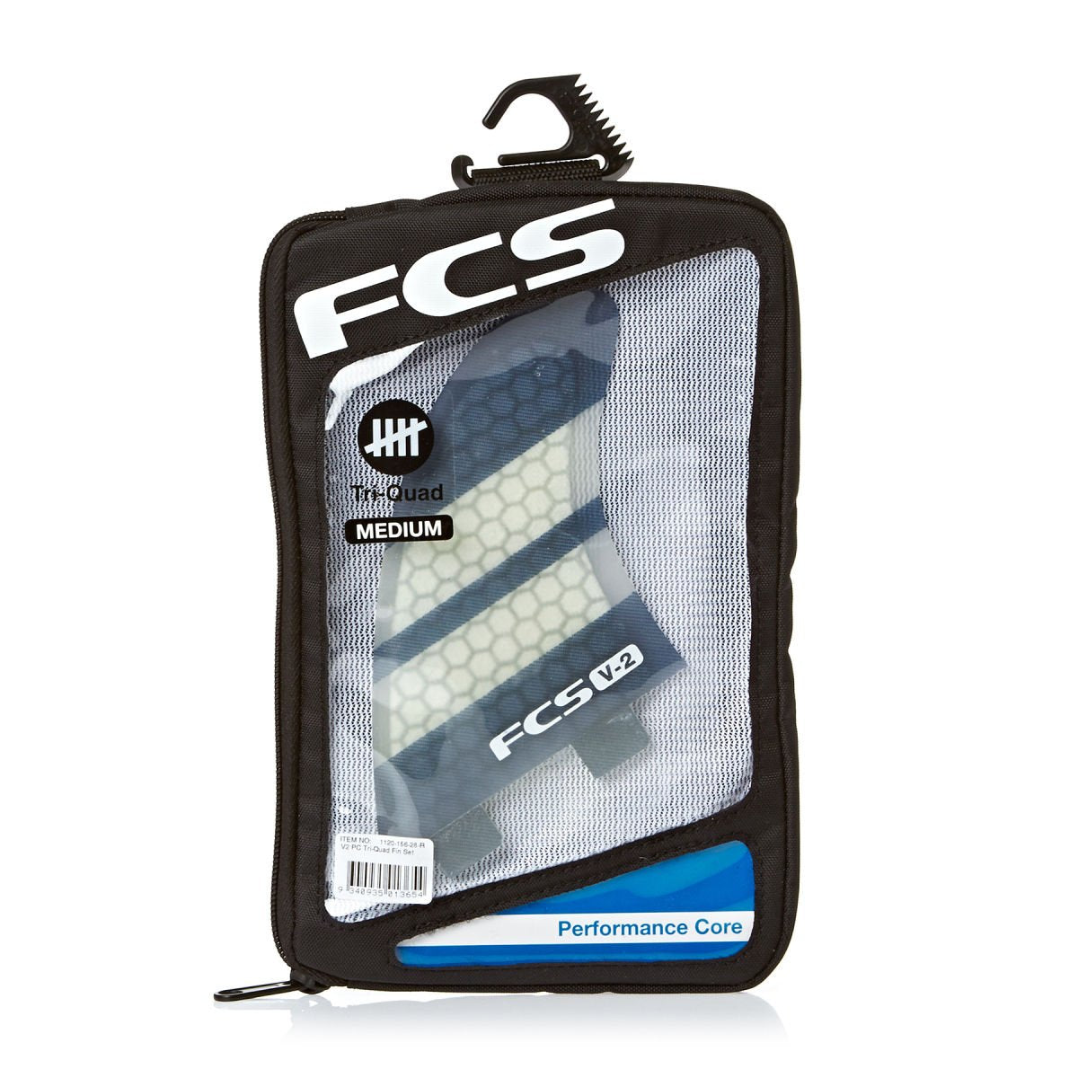FCS V2 PC Tri-Quad Fin Set