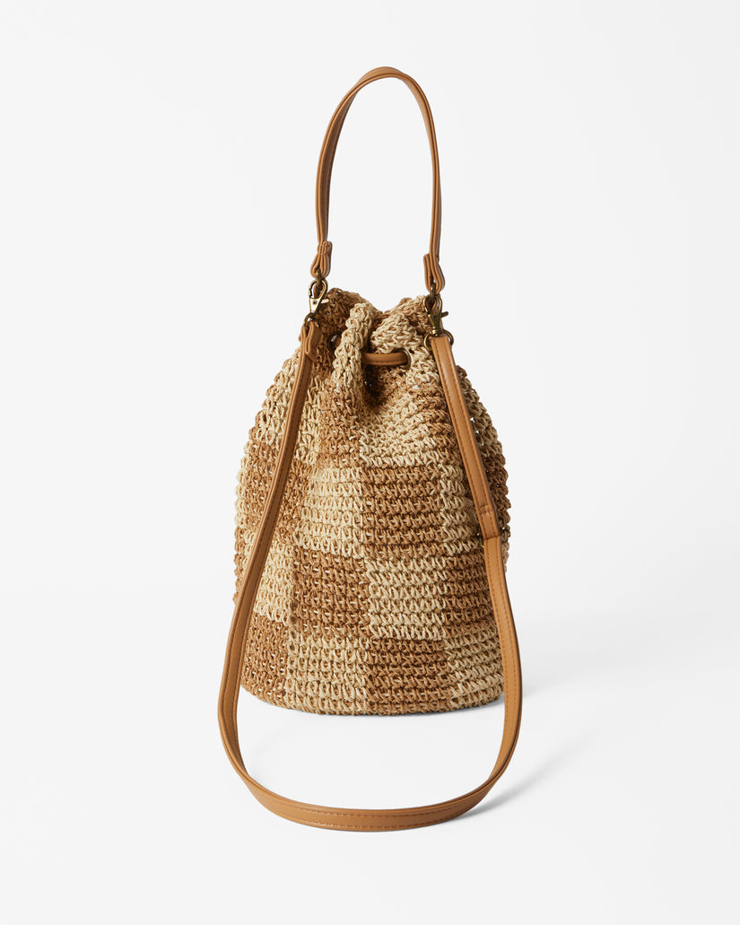 Billabong Travel More Straw Purse NAT OS