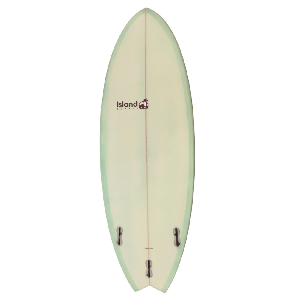 Island Boards Fish Coke Bottle Green 5ft6in