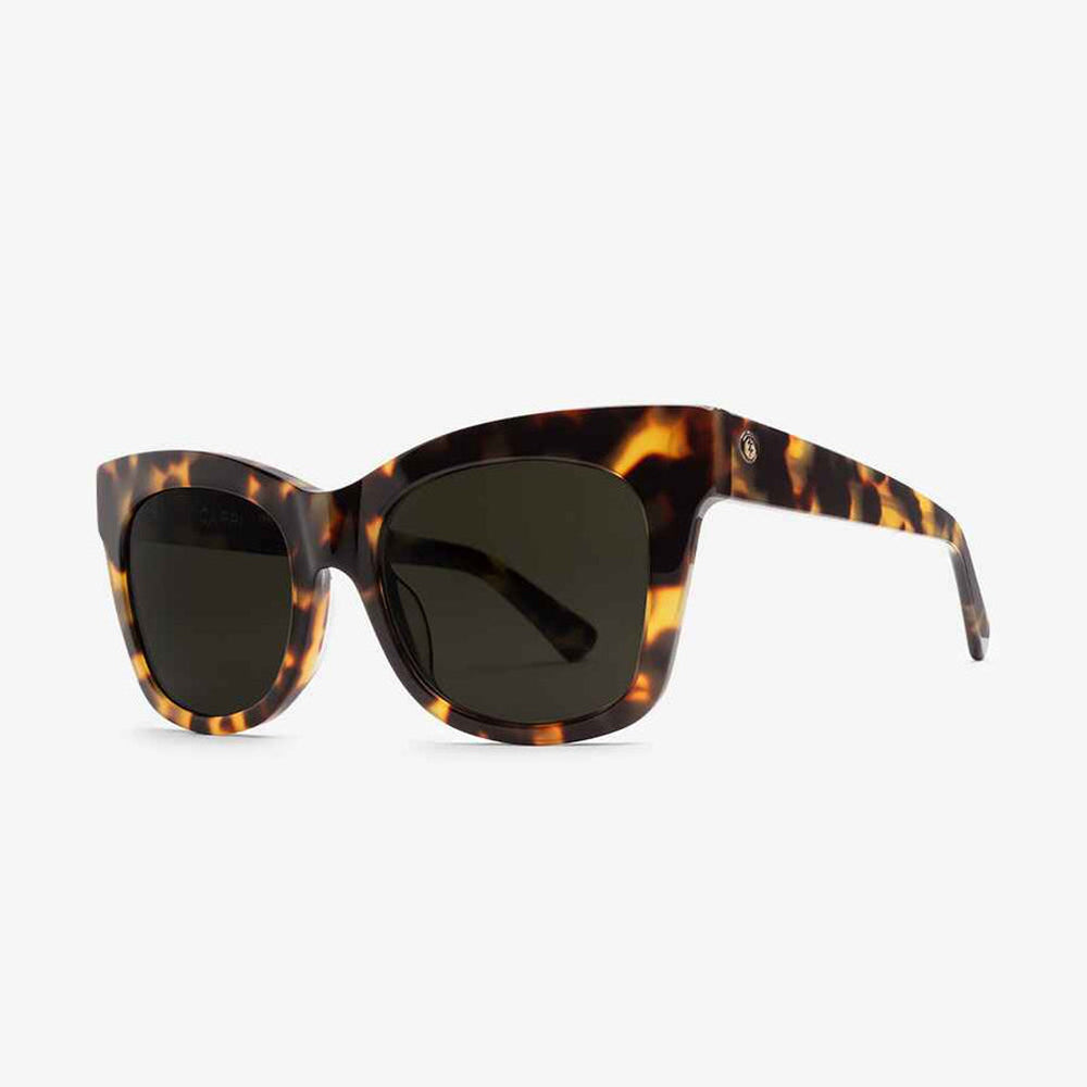 Electric Capri Polarized Sunglasses Gloss Spotted Tort/Grey