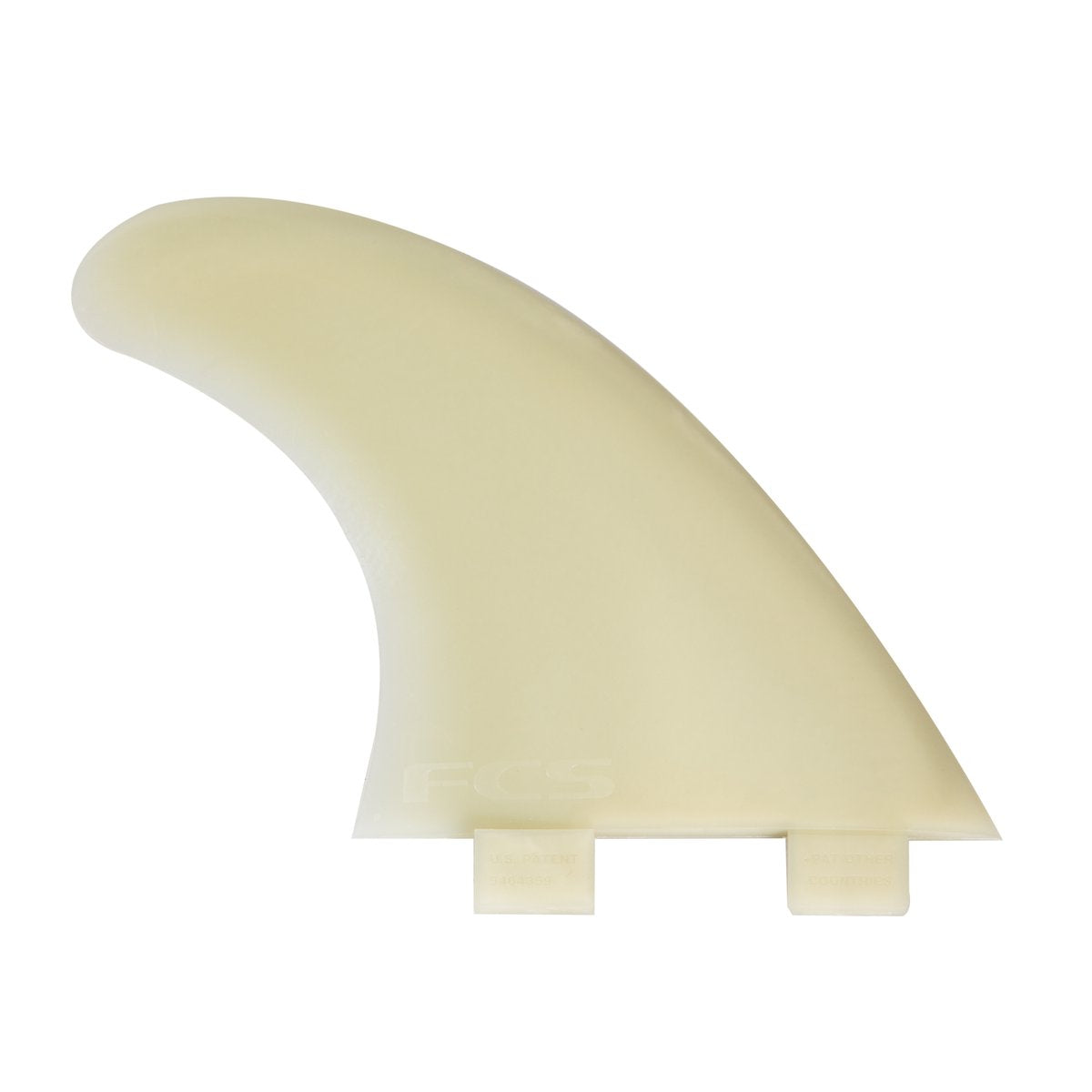 FCS M7 Natural Glass Flex Tri-Fin Set L
