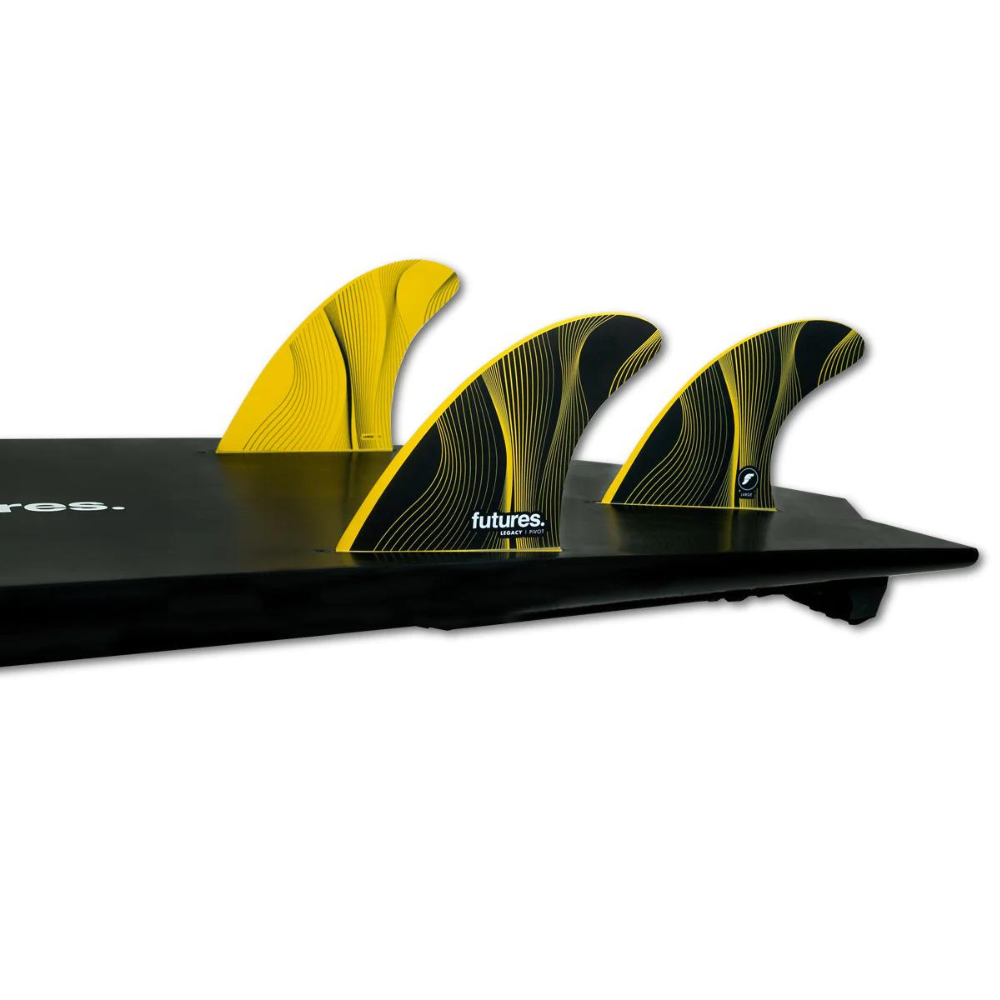 Futures Fins P8 Honeycomb Thruster Set Yellow L