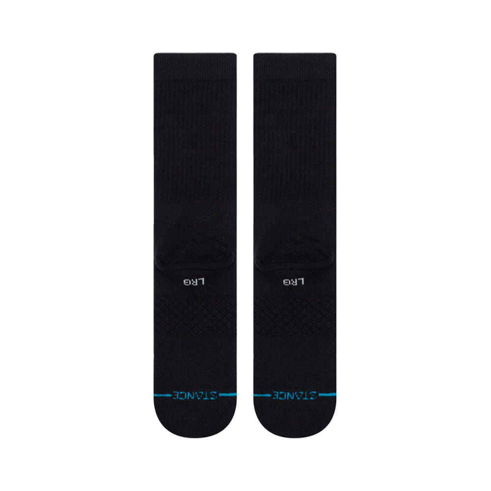 Stance Icon Mens Socks Black/White S