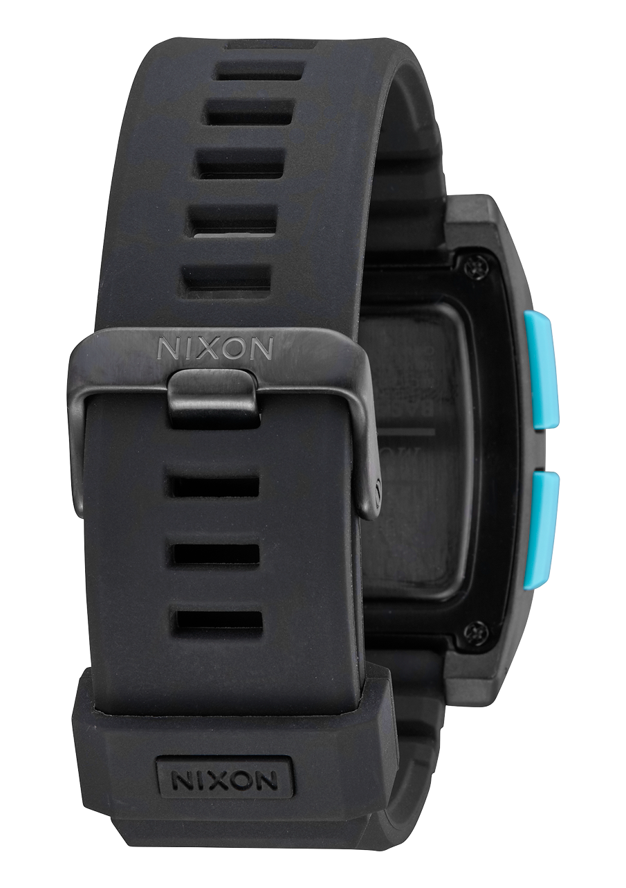 Nixon The Base Tide Pro Watch 602-All Black-Blue