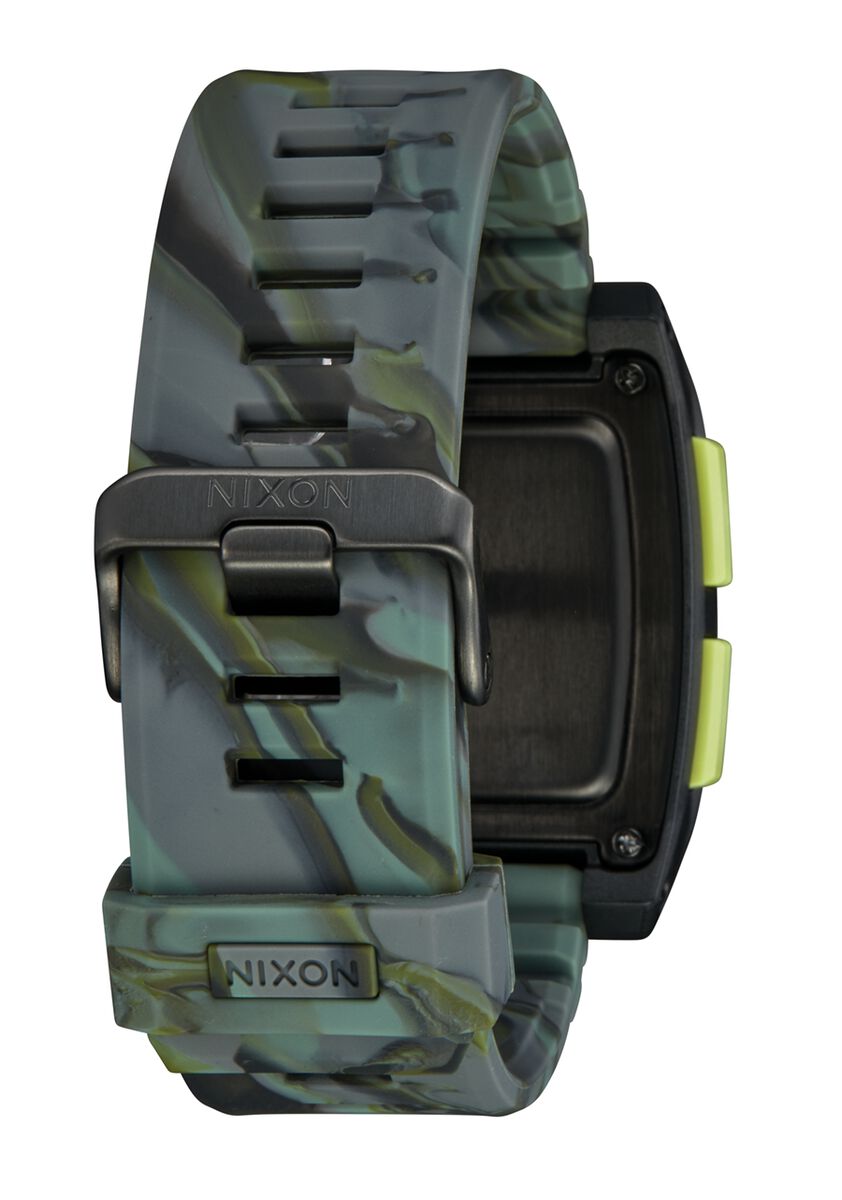 Nixon The Base Tide Pro Watch 1695-Green Camo