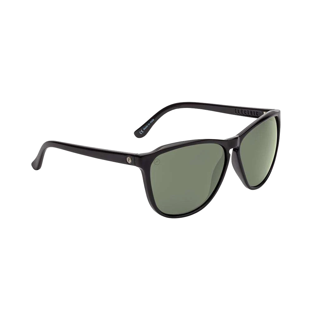 Electric Encelia Polarized Sunglasses Gloss Black Ohm Grey Oversized