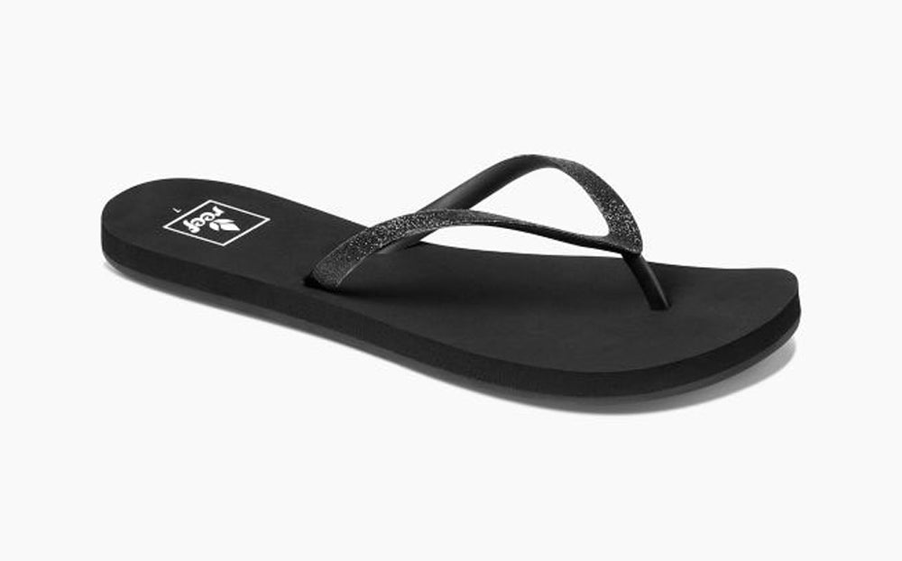 Reef Stargazer Womens Sandal BK2-Black-Black 5