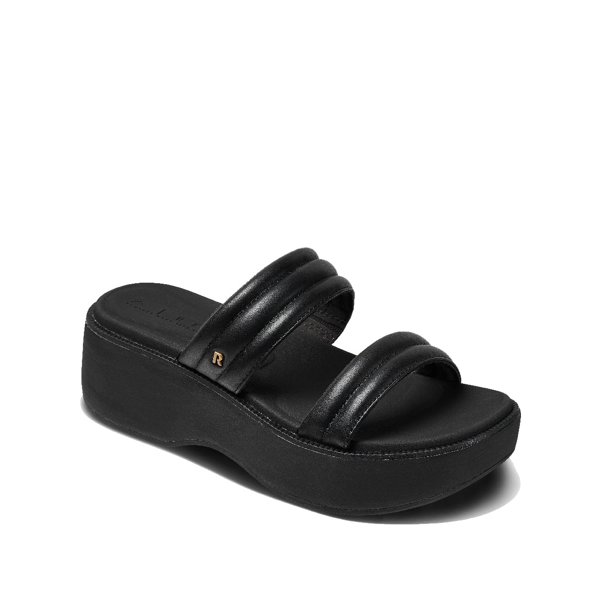 Reef Lofty Lux Hi Womens Sandal Black 7