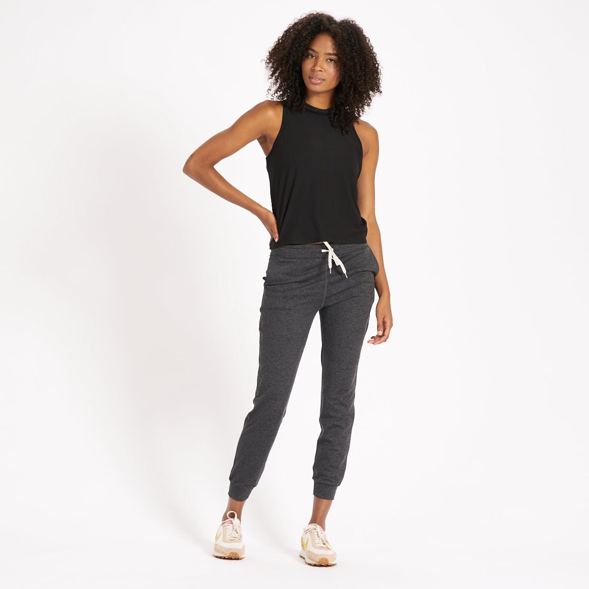 Vuori Womens Energy Top BLK-Black XS