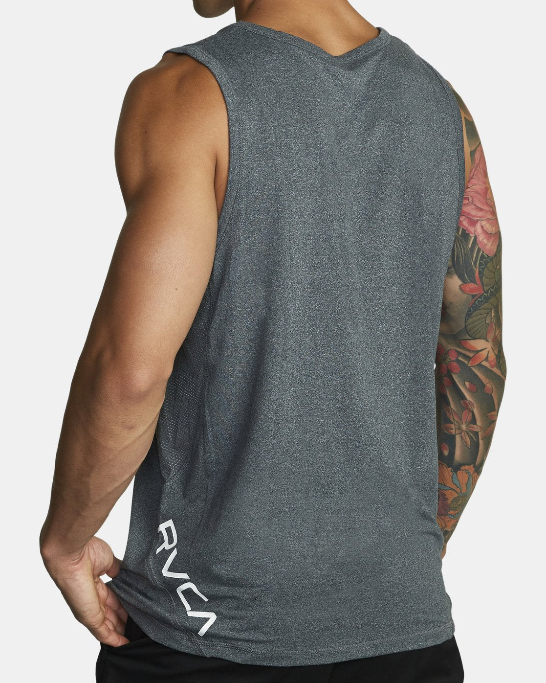 RVCA Sport Vent SL Tank CCH-CharcoalHeather M