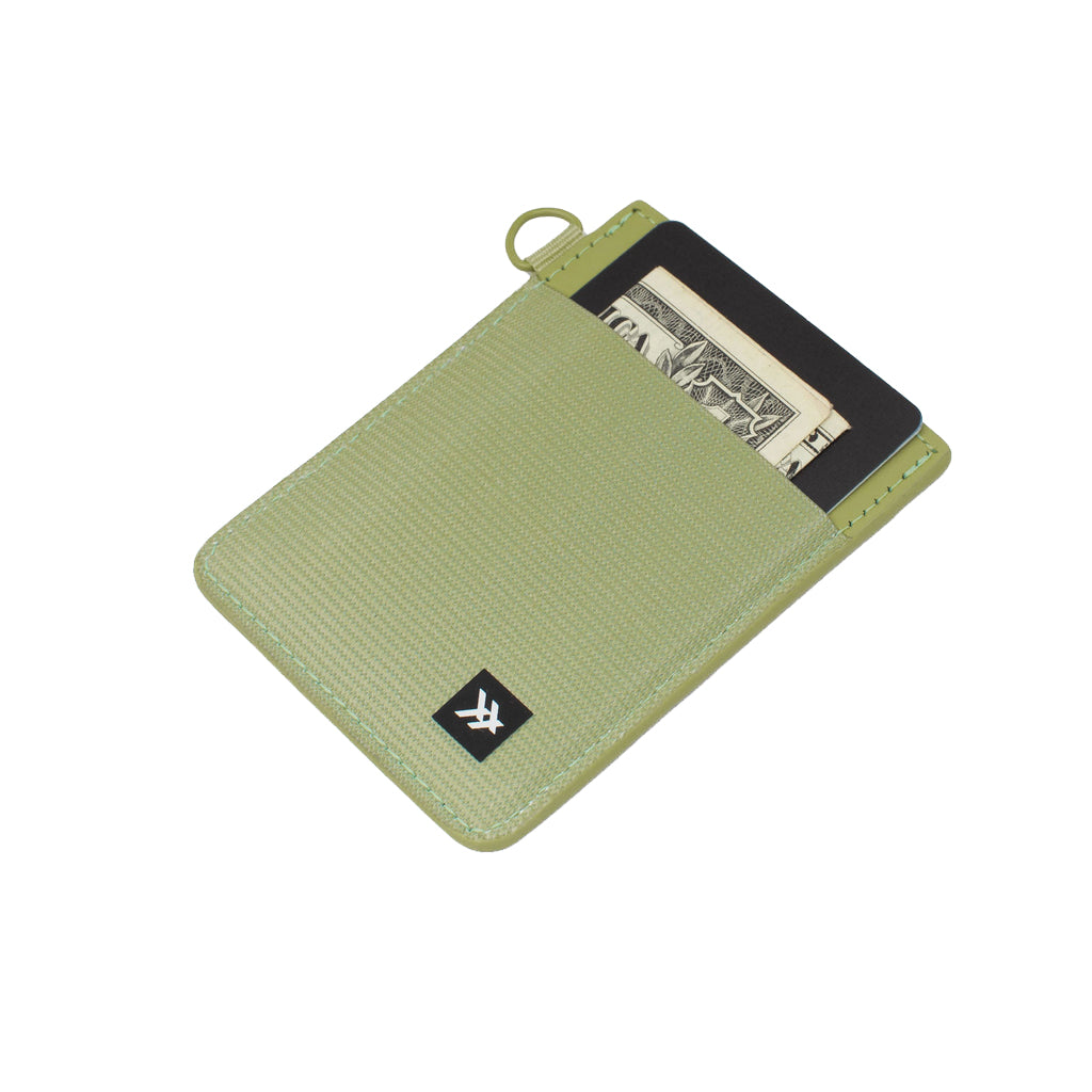Thread Wallets Vertical Card Holder Wallet Sage Onesize