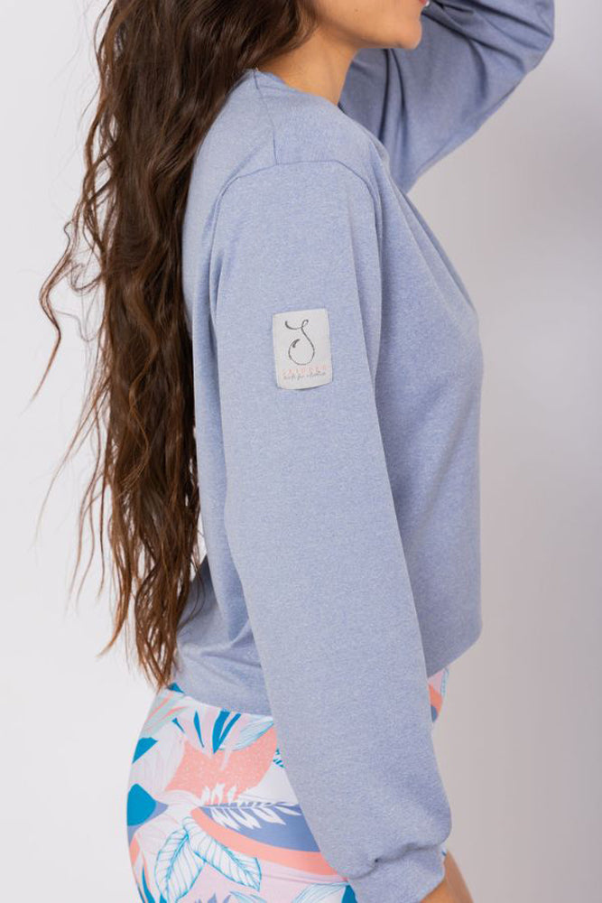 Reel Skipper La Girlfriend Top Zen Blue L