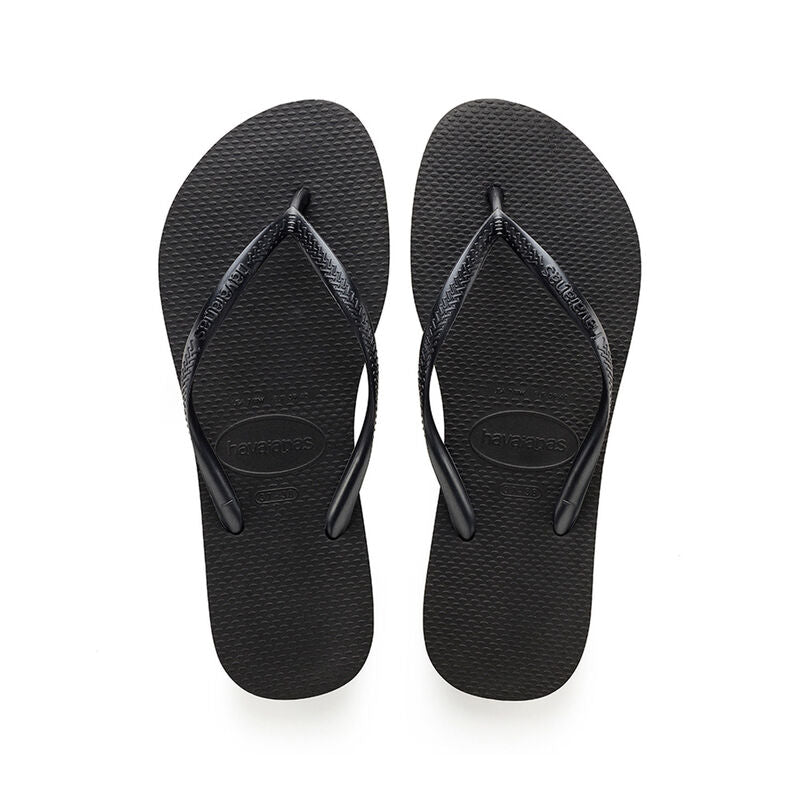 Havaianas Slim Womens Sandal 0090-Black 11