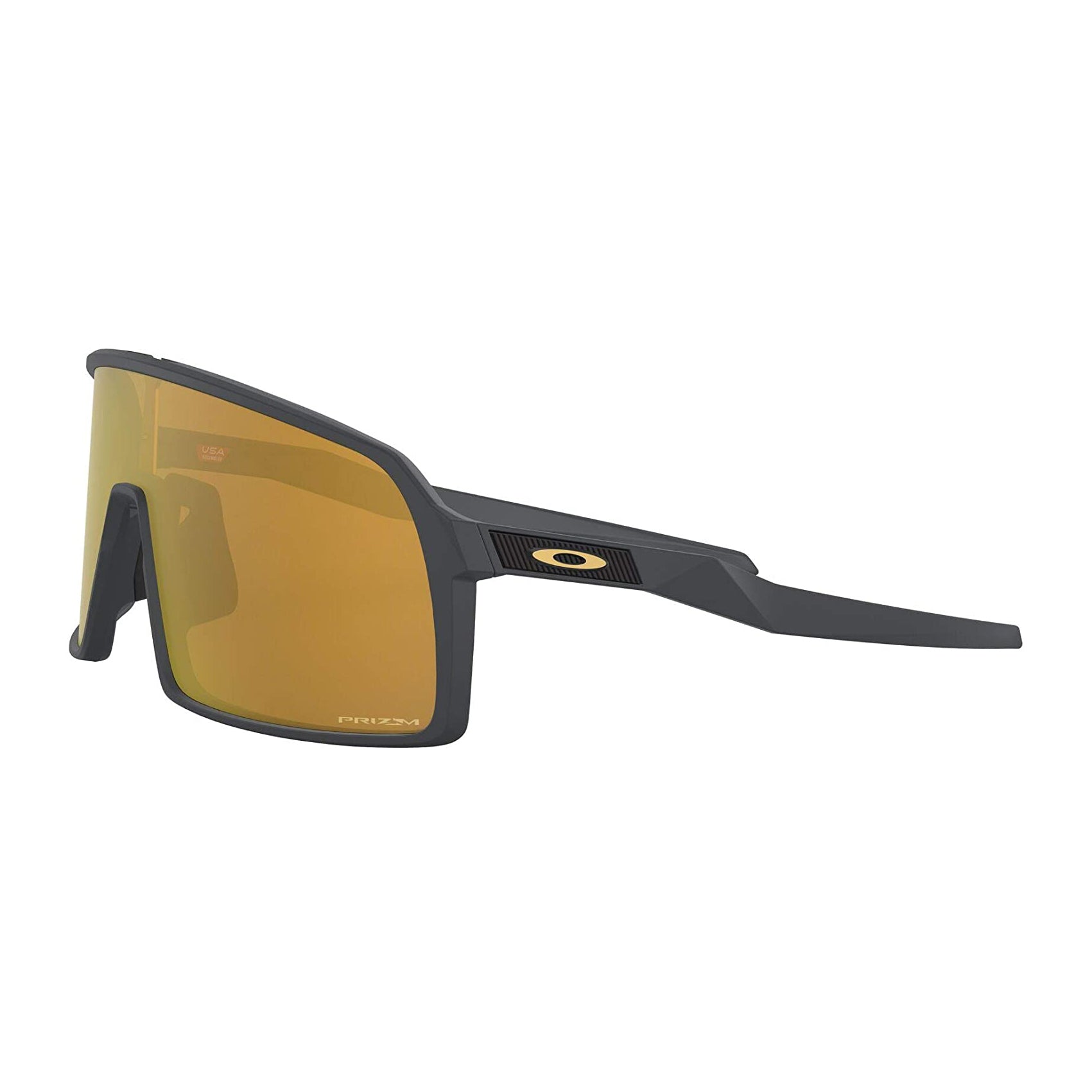 Oakley Sutro Sunglasses MatteCarbon Prizm24K Oversized
