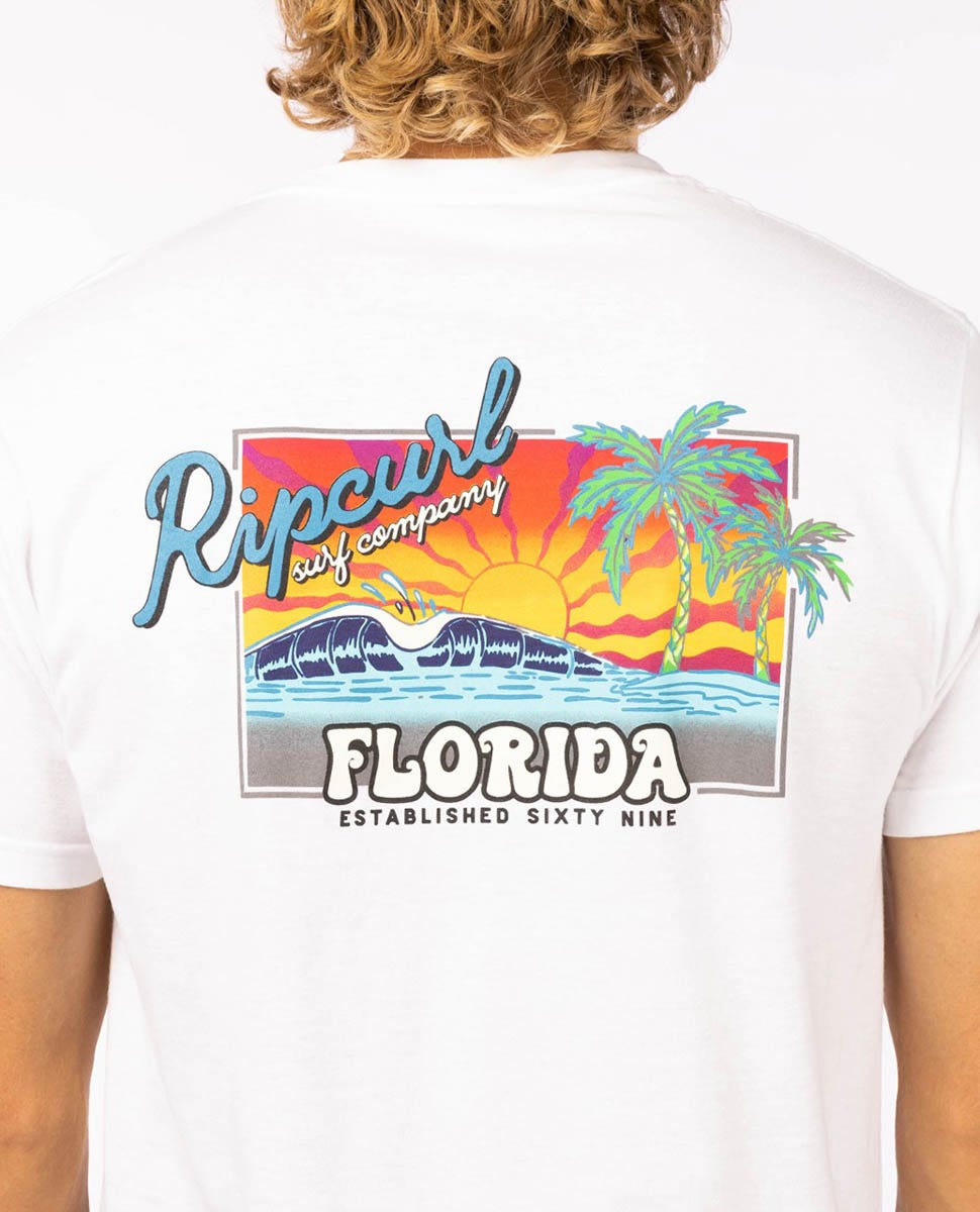 Rip Curl Florida Daze Tee 1000-White XL