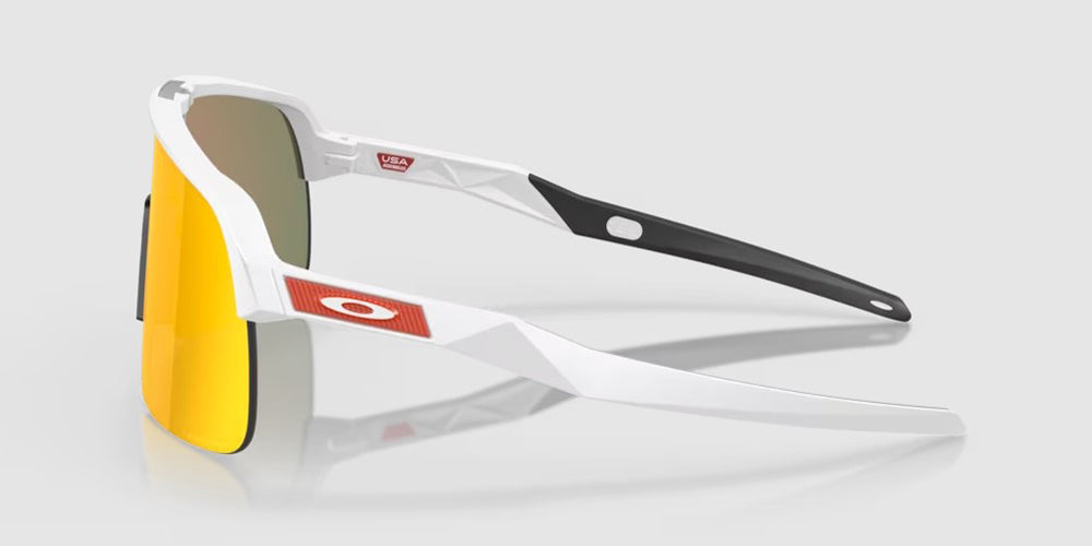 Sutro Lite Matte White w/ Prizm Ruby