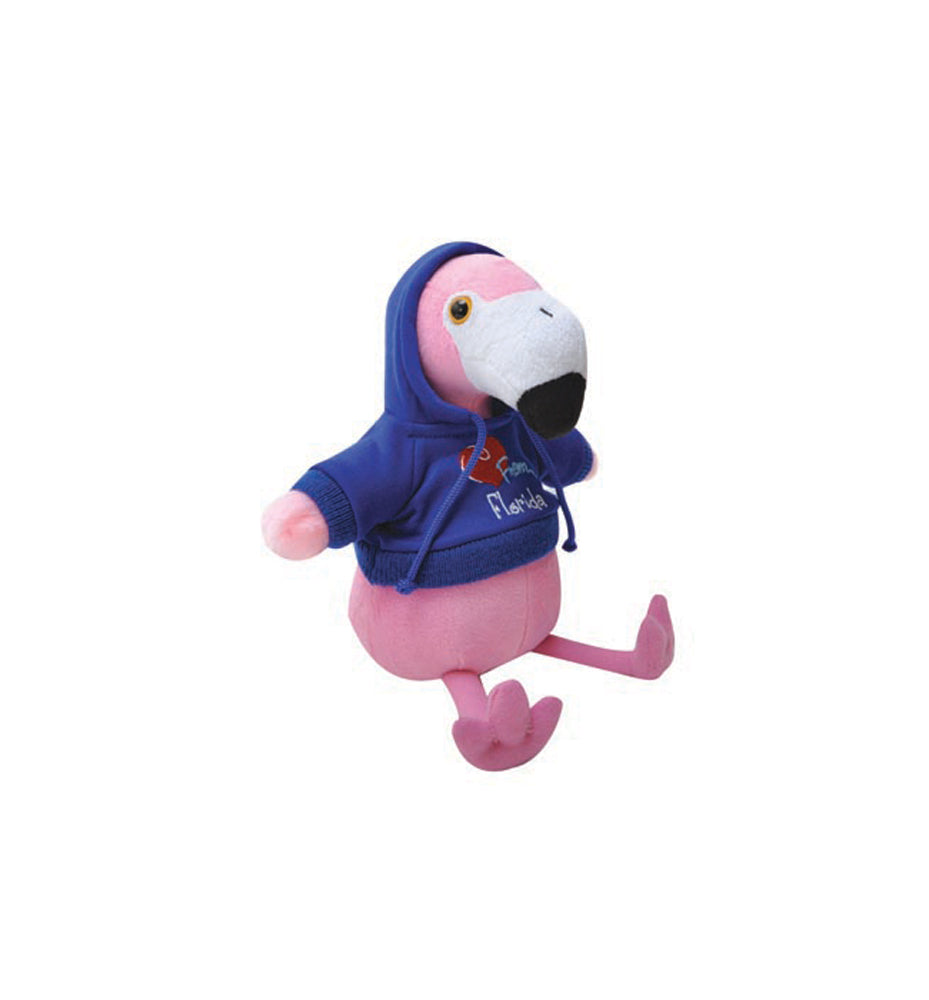 The Petting Zoo 8" Plush Flamingo Pink