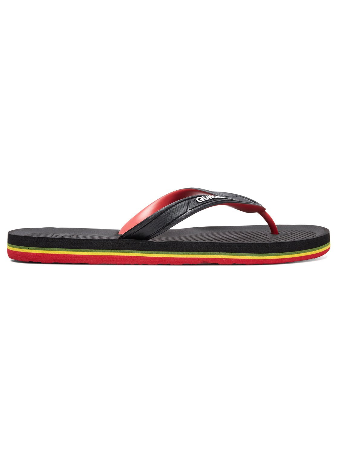Quiksilver Haleiwa 2 Mens Sandal XKRG-Black-Red-Green 6