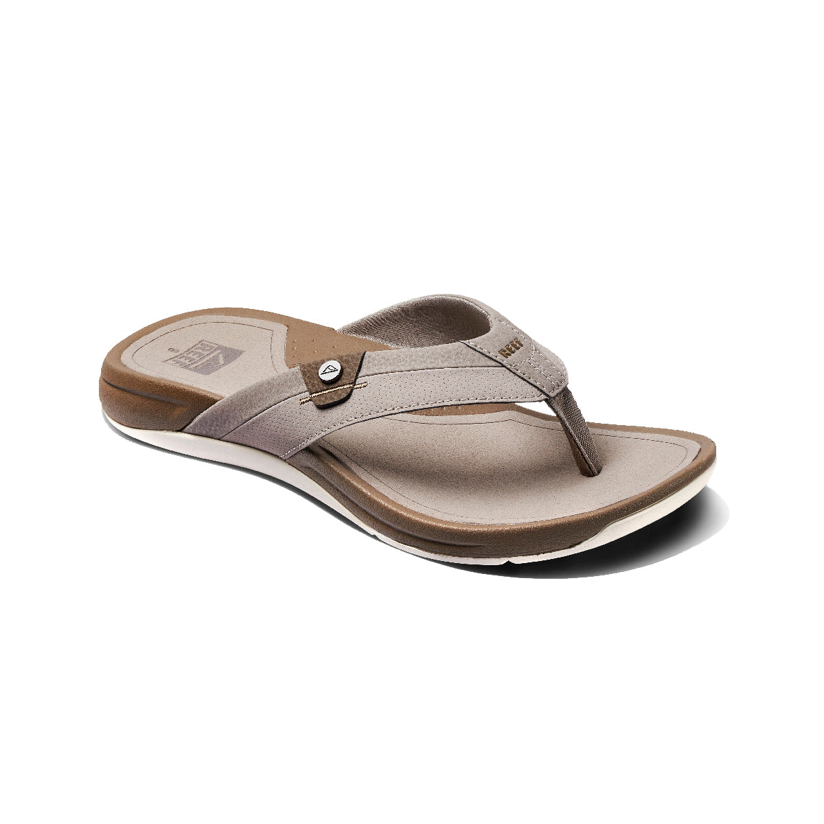 Reef Pacific Mens Sandal Taupe-Fossil 8