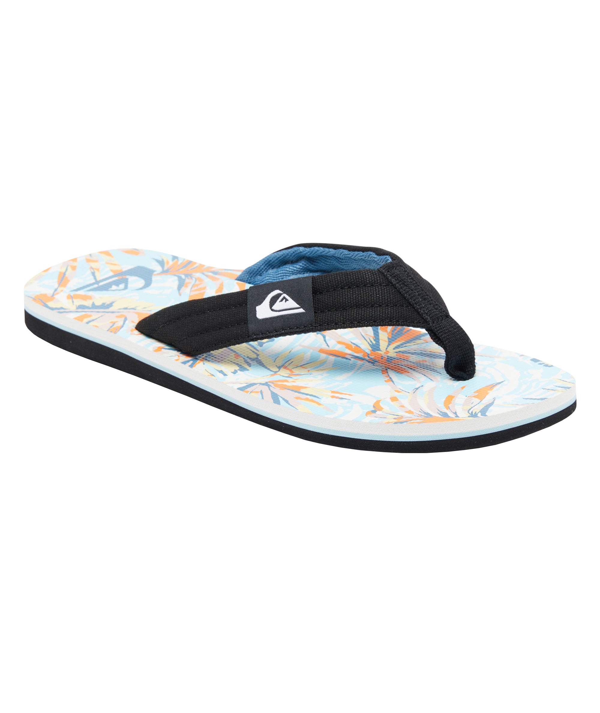 Quiksilver Molokai Layback Mens Sandal XKBW-Black-Blue-White 14